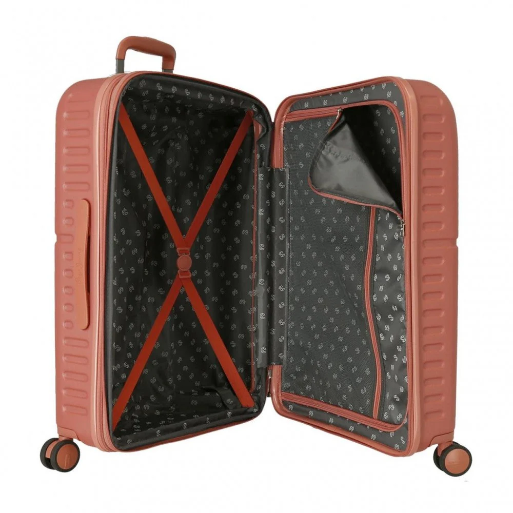 Juego de maletas Pepe Jeans Chest terracota rígidas 55-70cm - Image 3