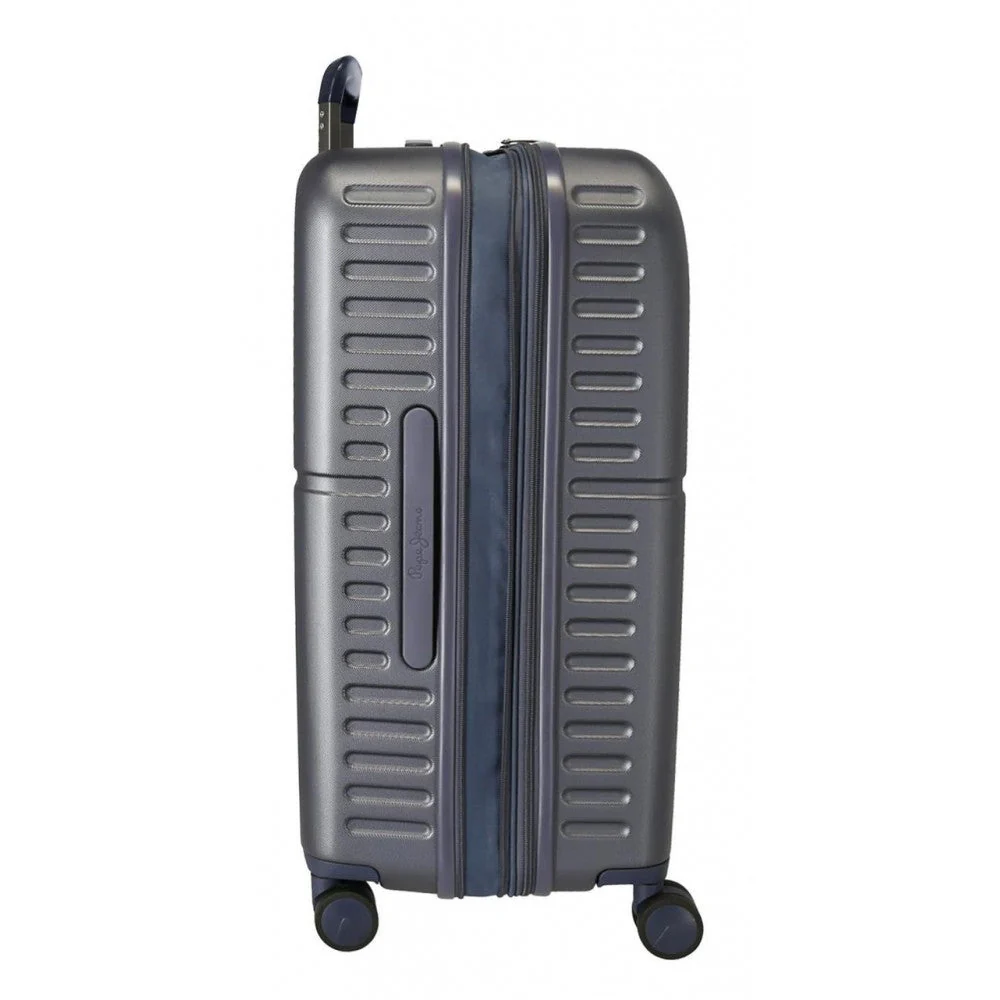 Juego de maletas Pepe Jeans Kay azul marino rígidas 55-70cm - Image 4