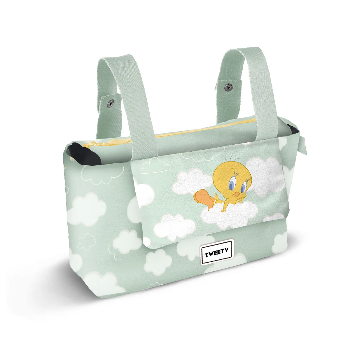 LOONEY TUNES TWEETY CLOUDS - BOLSO ORGANIZADOR CARRO DE BEBE HAMPER MOMMY