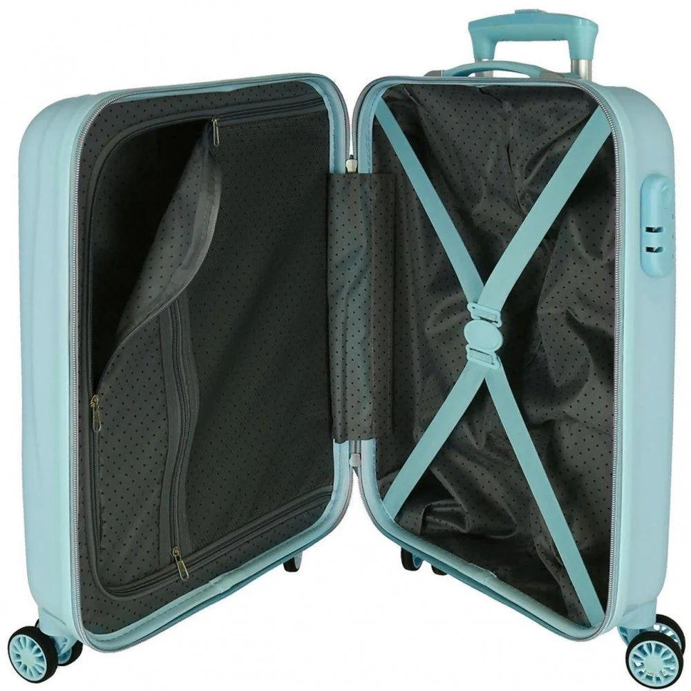 Maleta de cabina Friendship fun rígida 55 cm turquesa - Image 3