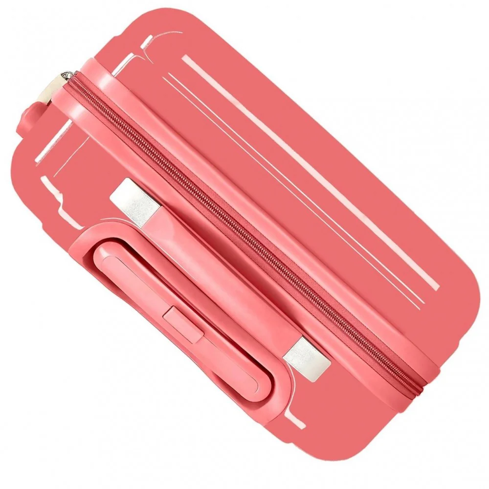 Maleta de cabina Minnie Loving Life rígida 55 cm coral - Image 8