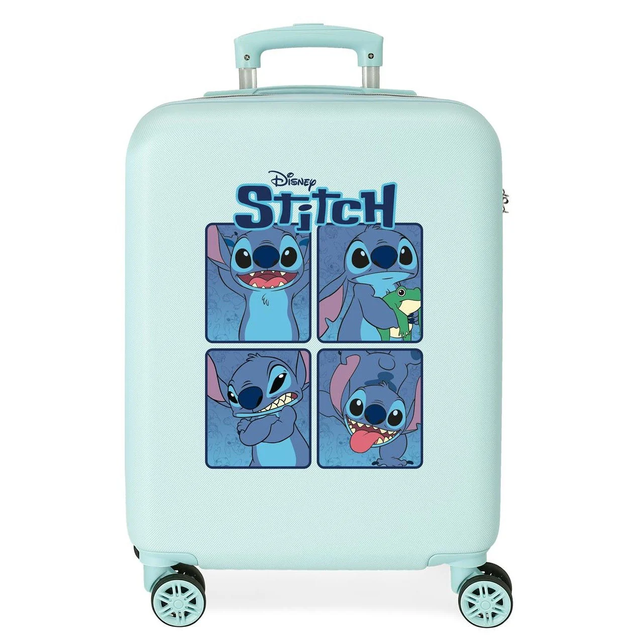 Maleta de cabina rígida Disney STITCH MOODS 55 cm