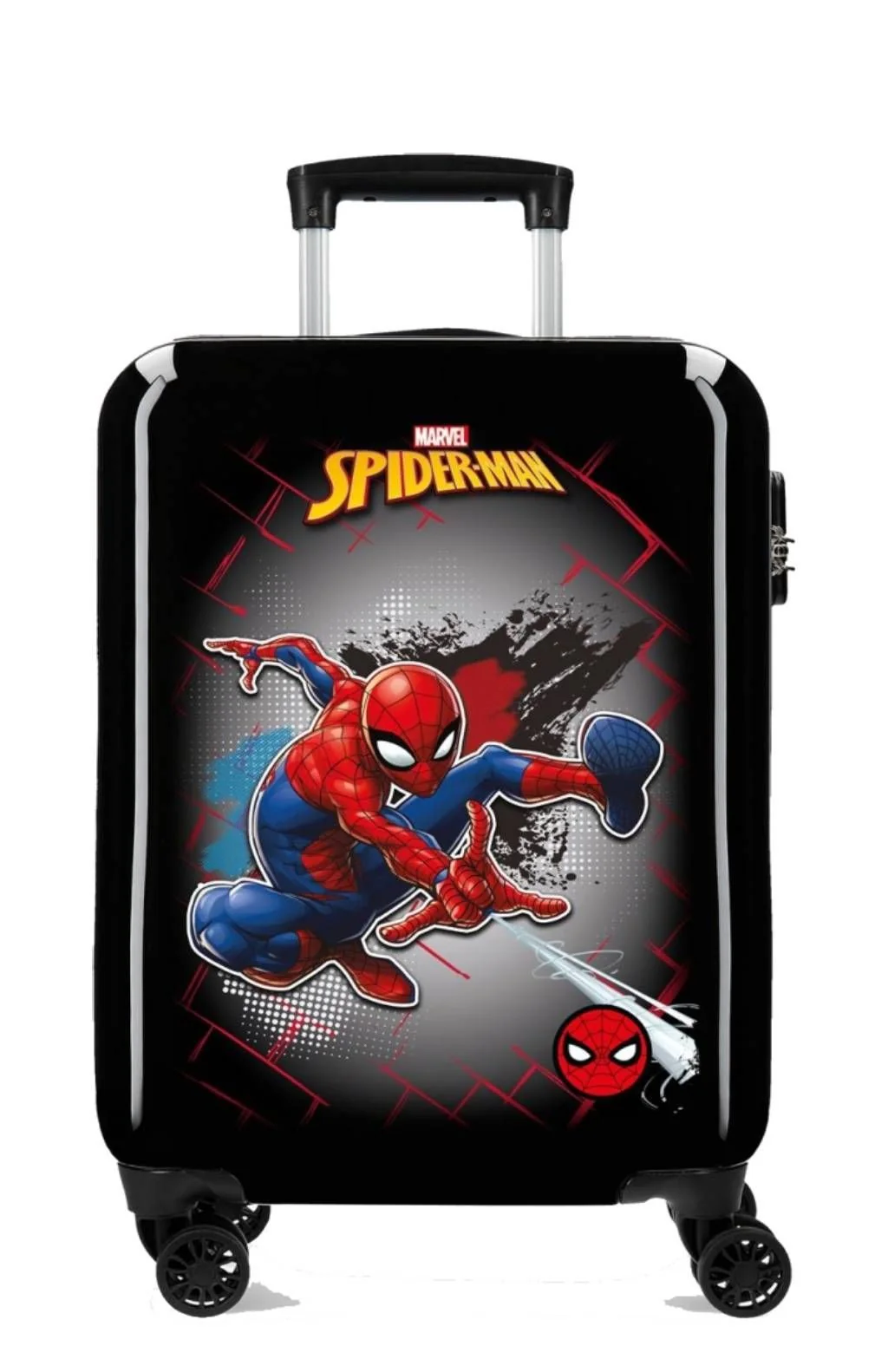 Maleta de Cabina Rígida SPIDERMAN RED RÍGIDA 55CM AZUL - Image 17