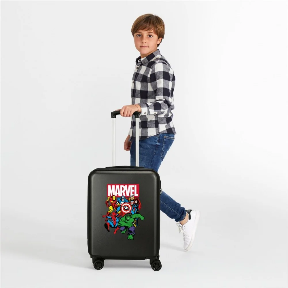 Maleta de Cabina Sky Avengers rígida 55cm Negra - Image 9