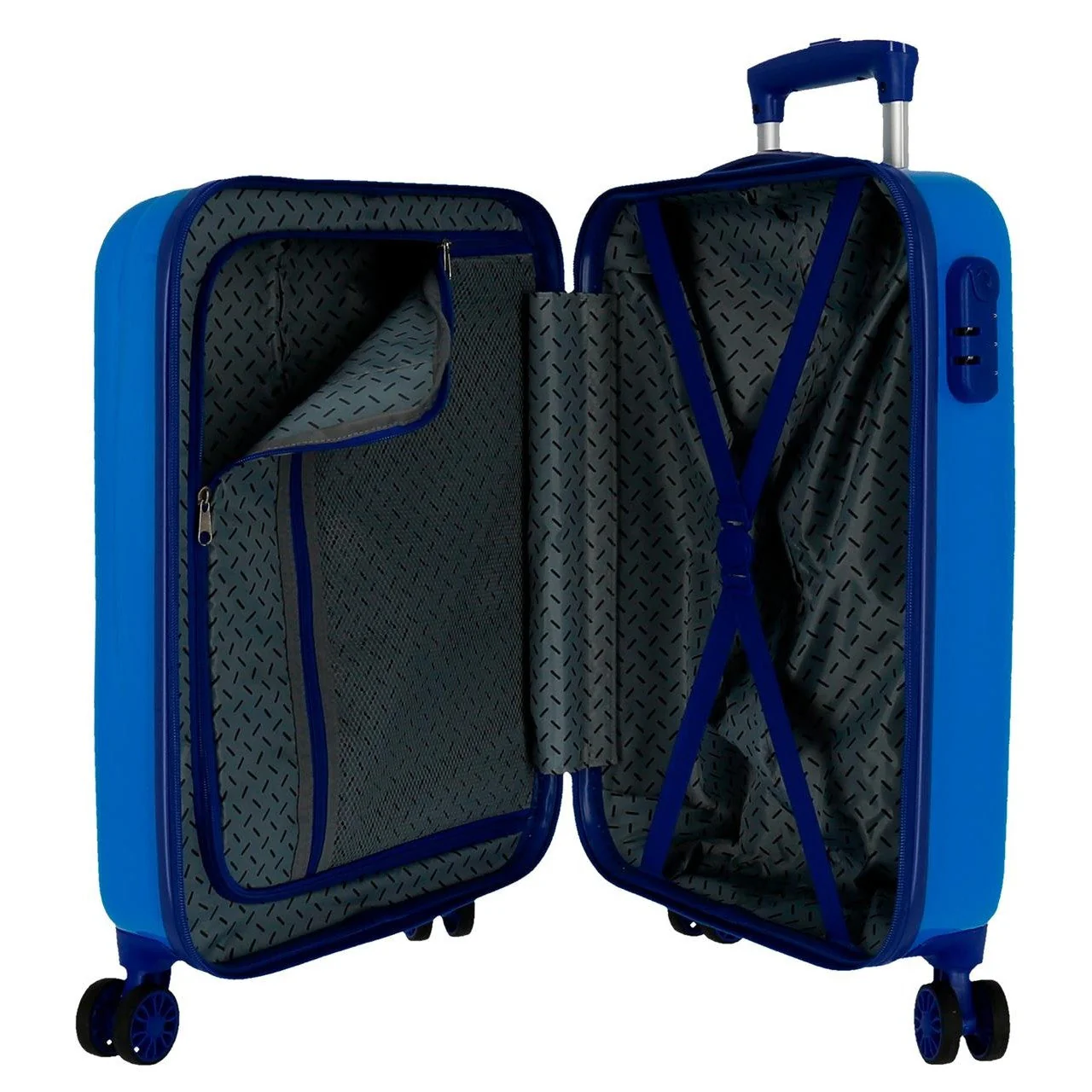 Maleta de Cabina Spiderman Hero rígida 55cm Azul - Image 3
