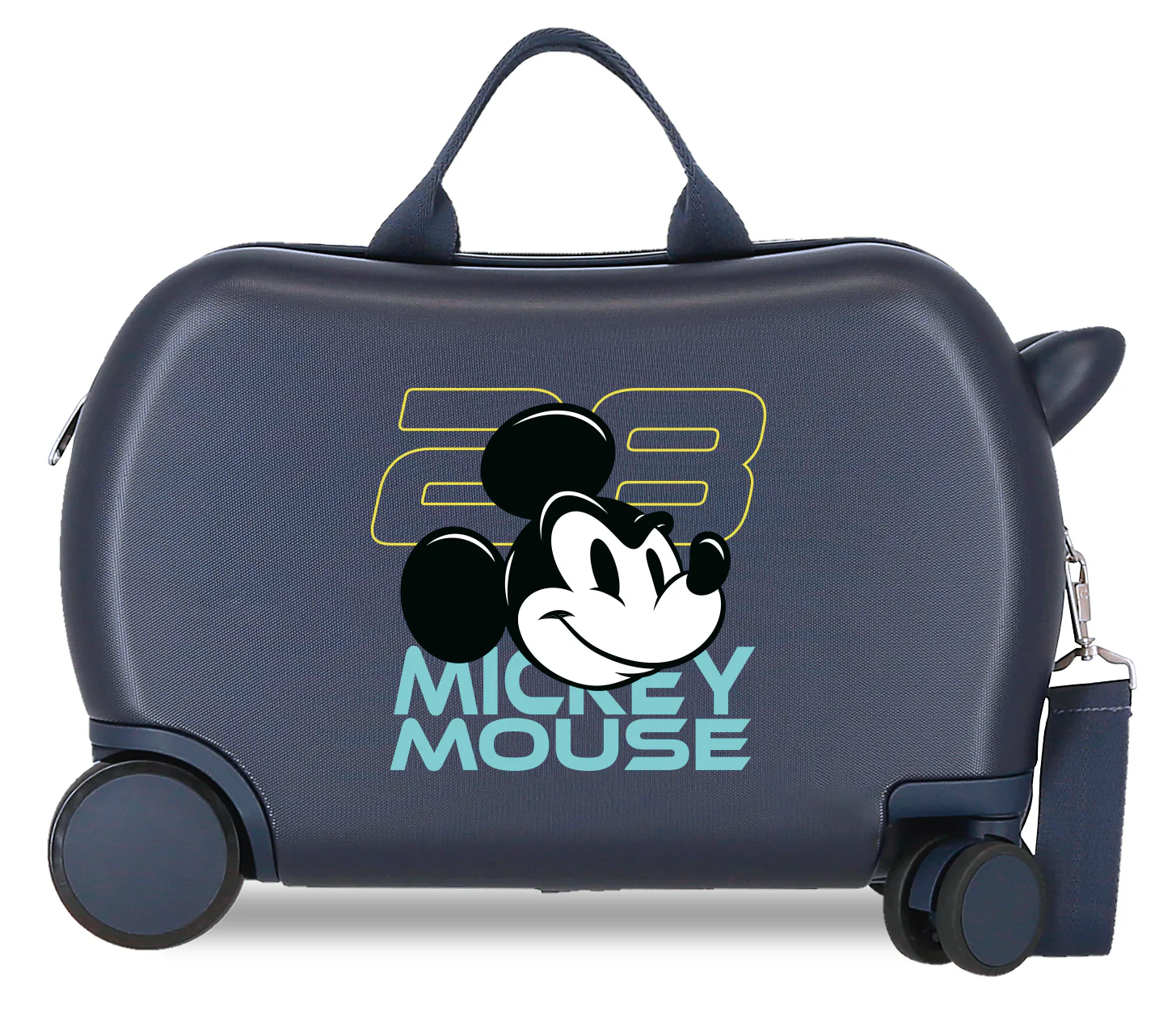 MALETA INF.ABS 4R.(2 MULTI.) 45CM. MICKEY RACING CREW MARINO