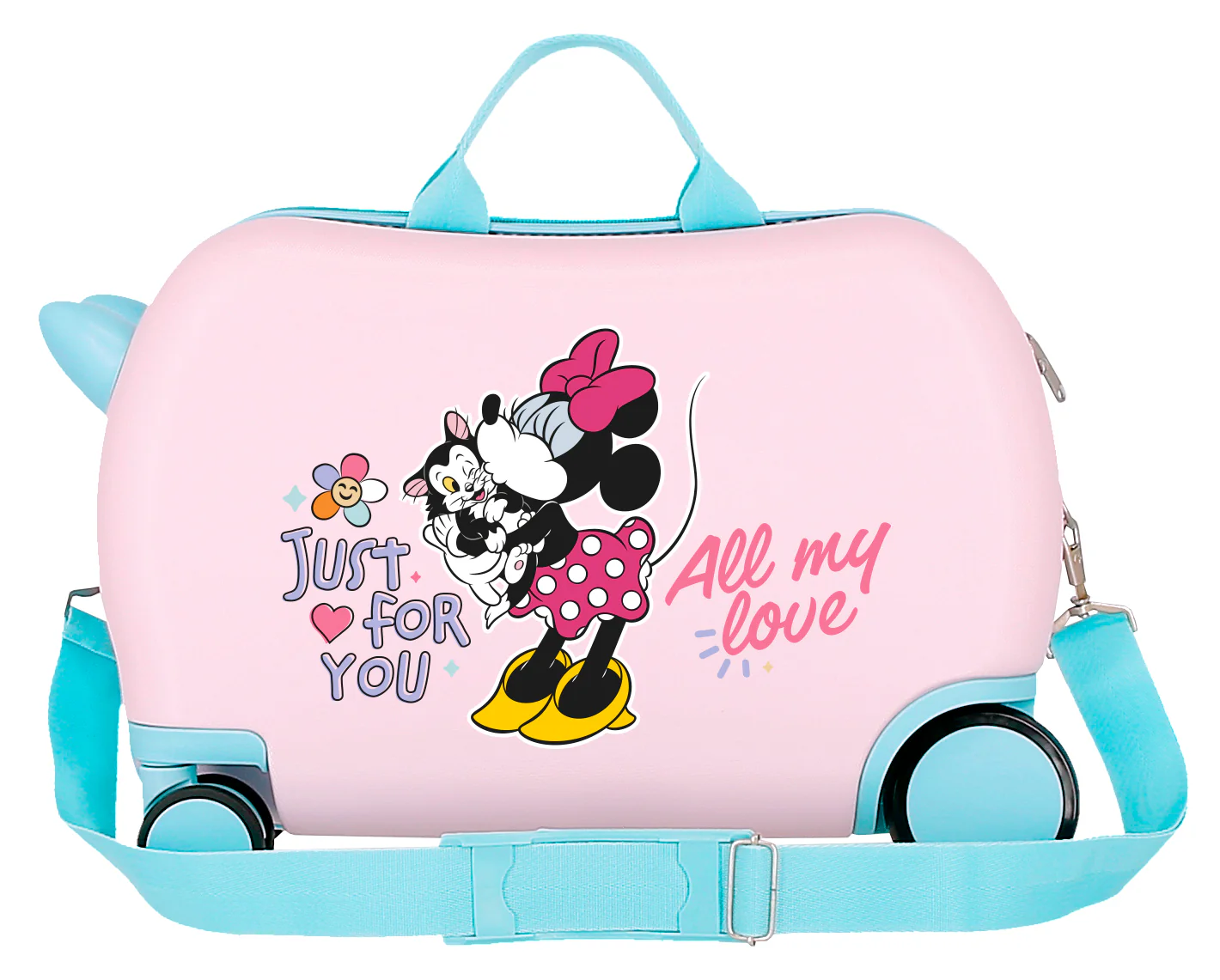 MALETA INF.ABS 4R.(2 MULTI.) 45CM. MINNIE ALL MY LOVE ROSA-T - Image 2