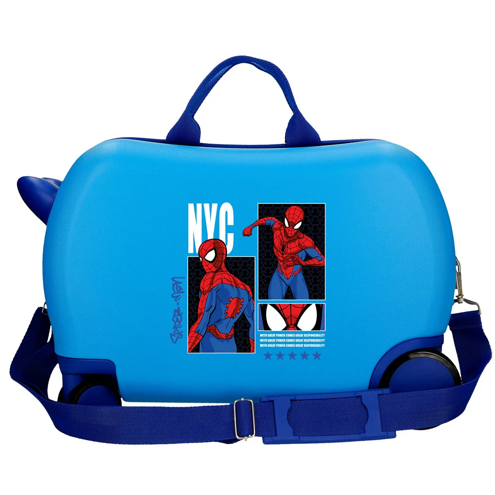 MALETA INF.ABS 4R.(2 MULTI.) 45CM. SPIDERMAN GREAT POWER AZU - Image 2