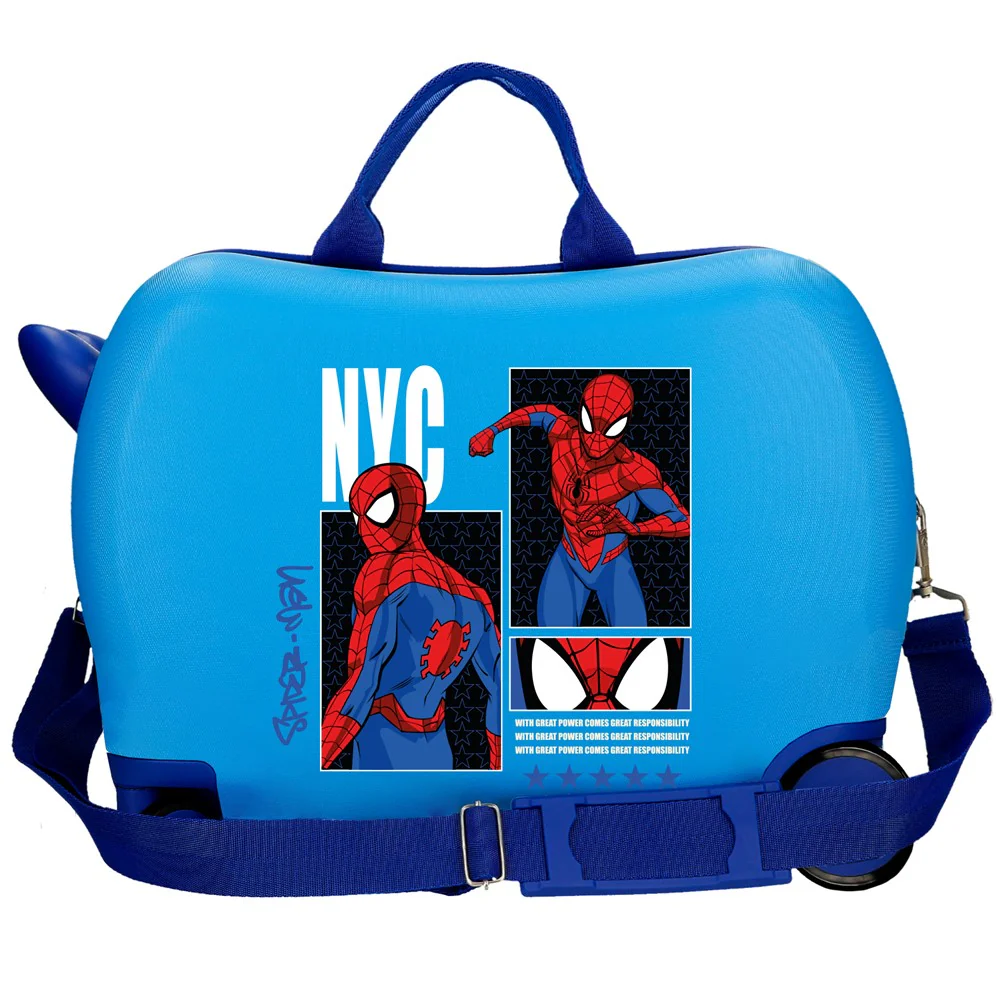 MALETA INF.ABS 4R.(2 MULTI.) 50CM. SPIDERMAN GREAT POWER AZU - Image 2