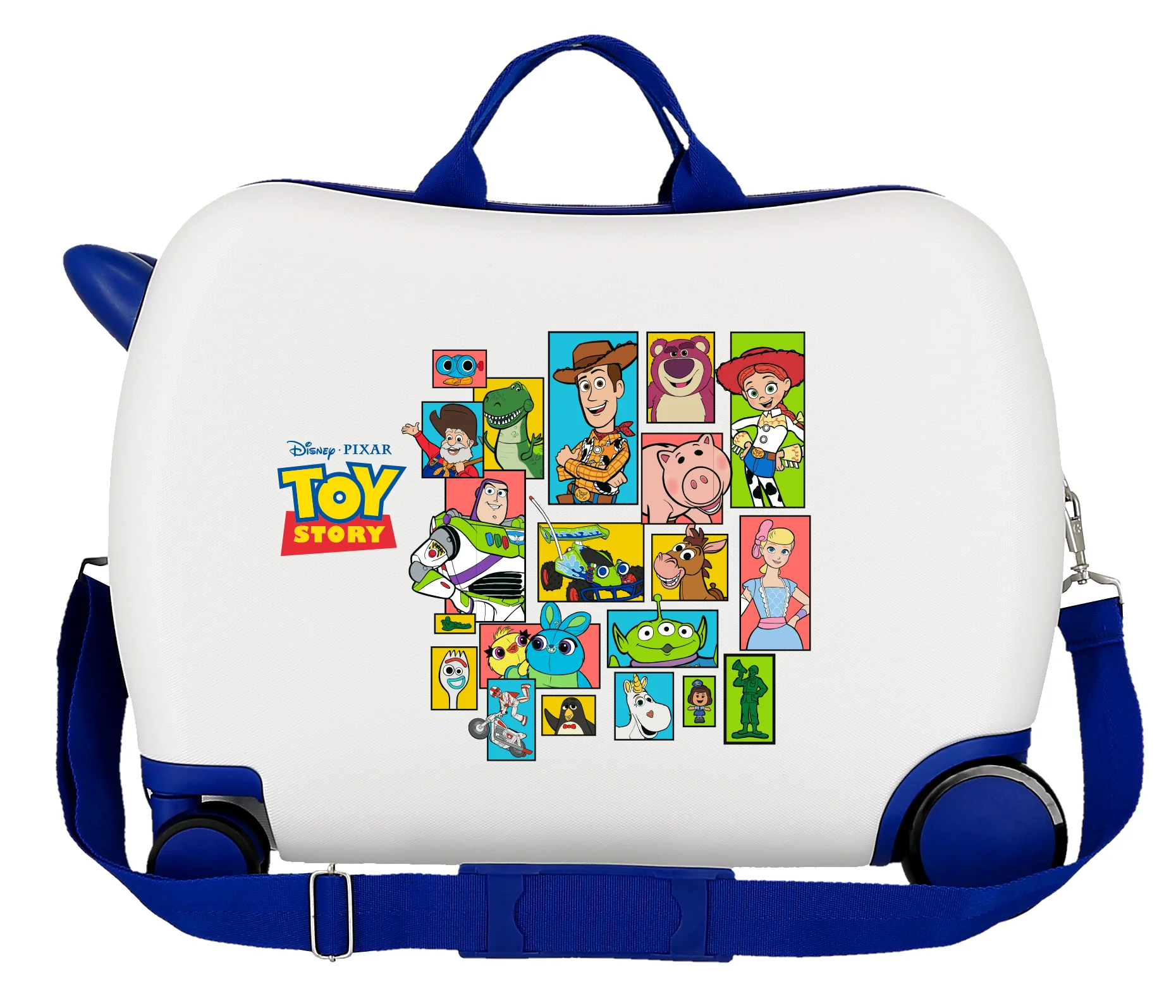 MALETA INF.ABS 4R.(2 MULTI.) 50CM. WOODY AND FRIENDS BLANCO - Image 2