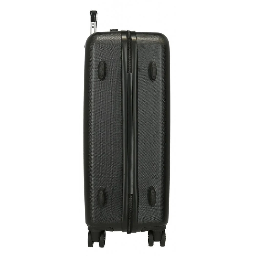 Maleta Mediana Roll Road Next Level rígida 65cm negro - Image 5