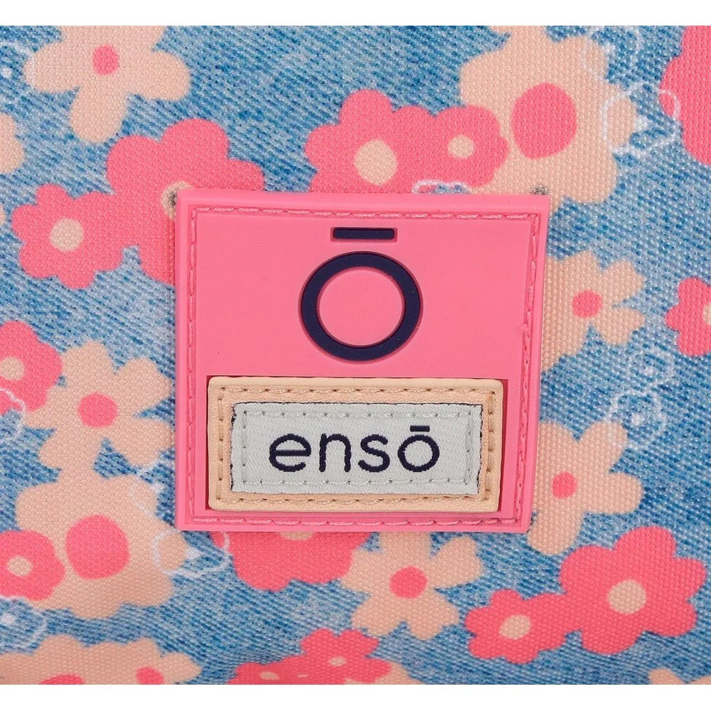 Mochila Enso Little Dreams doble compartimento adaptable Rosa - Image 5