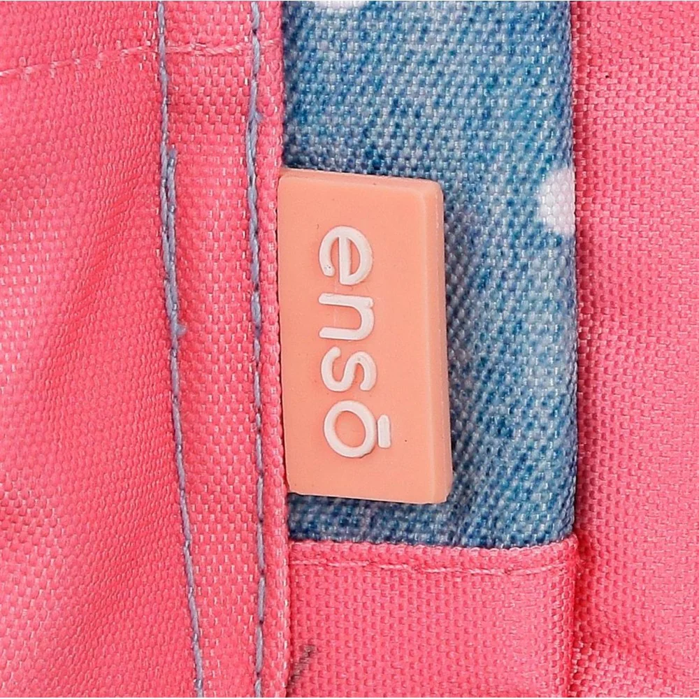 Mochila Enso Little Dreams doble compartimento adaptable Rosa - Image 9