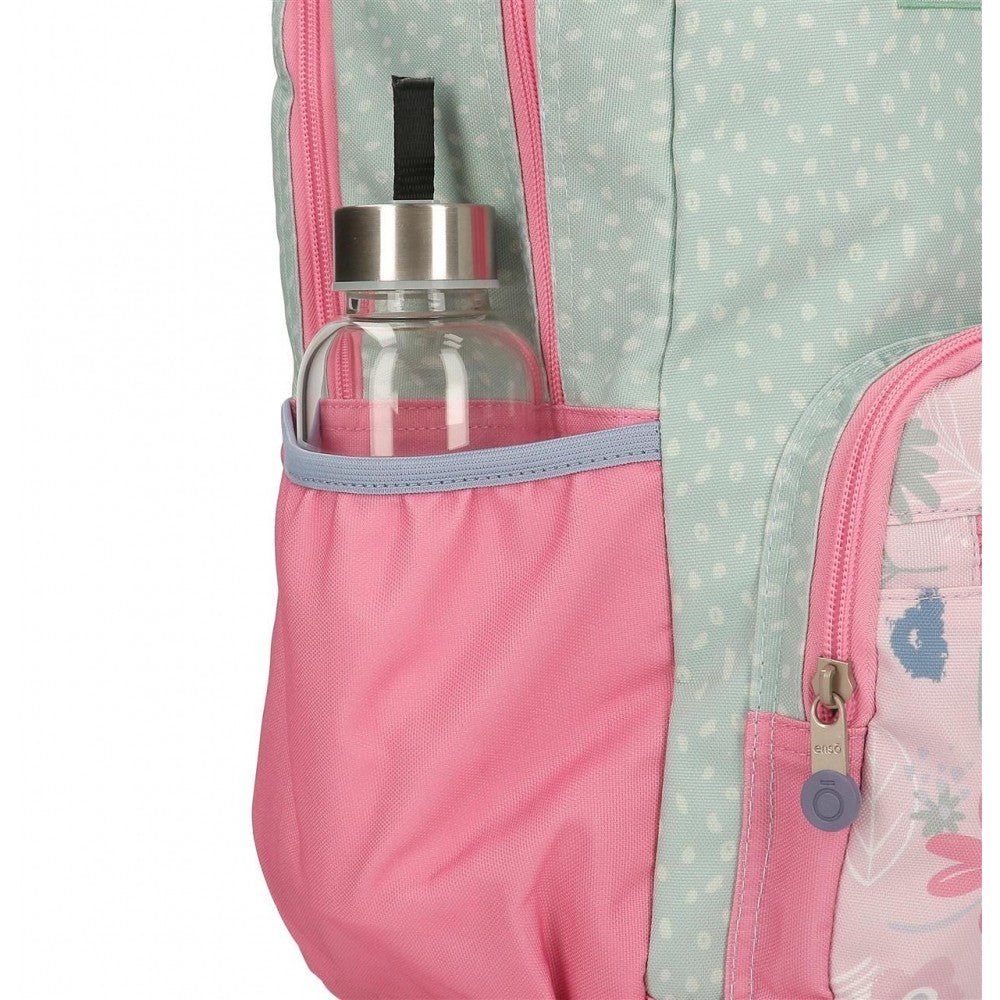 Mochila Enso Love ice cream doble compartimento con carro - Image 7