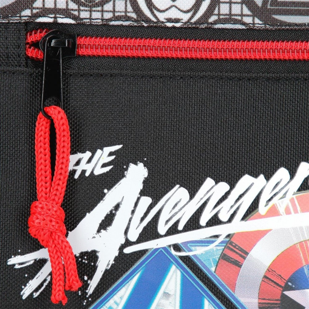 Mochila Escolar Avengers Heroes 38cm con carro - Image 4