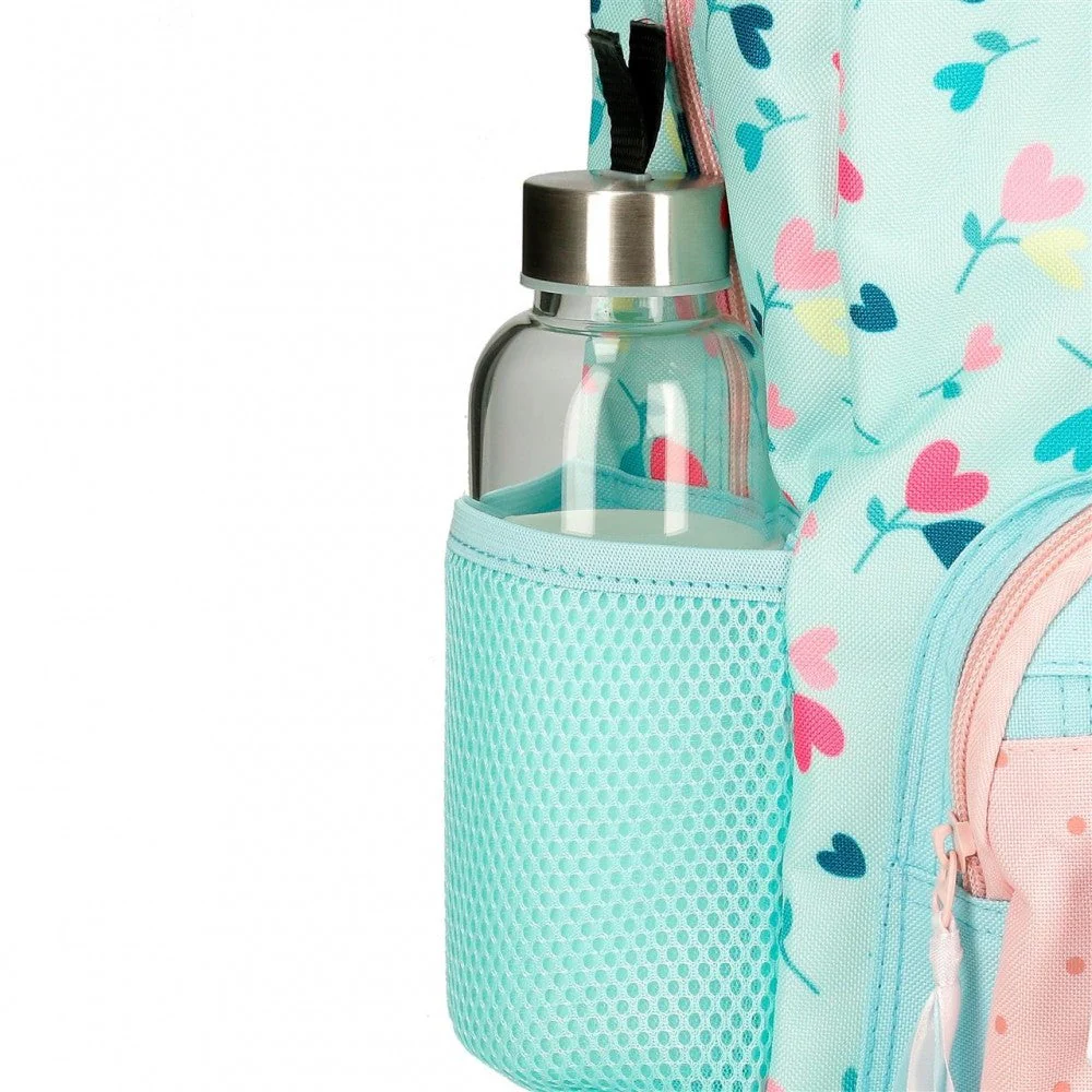Mochila Escolar Roll Road Queen of hearts Dos Compartimentos adaptable a carro - Image 8