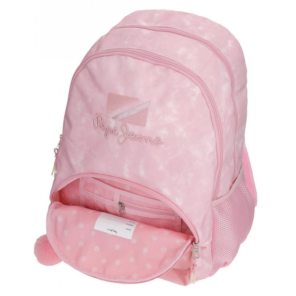 Mochila Pepe Jeans Holi dos compartimentos con carro - Image 10