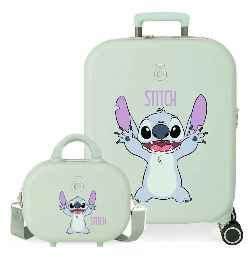 Pack maleta de cabina + neceser STITCH PLAYFUL de ENSO