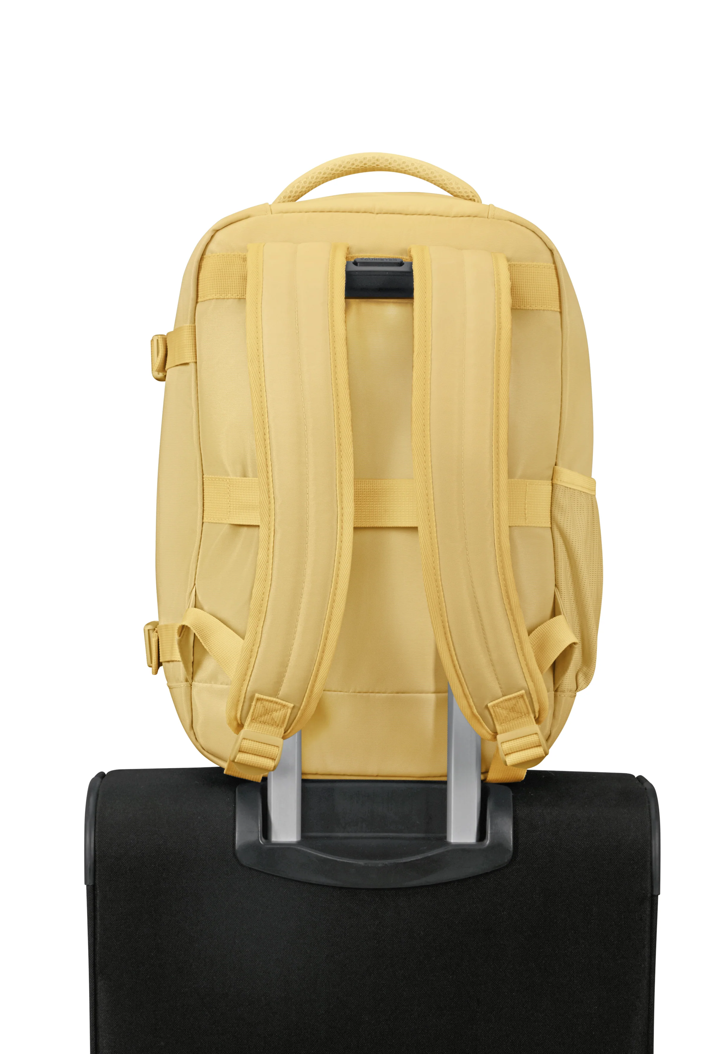 Pack Maleta mediana SoundBox + Mochila Take2cabin de American Tourister - Amarillo pastel - Image 17