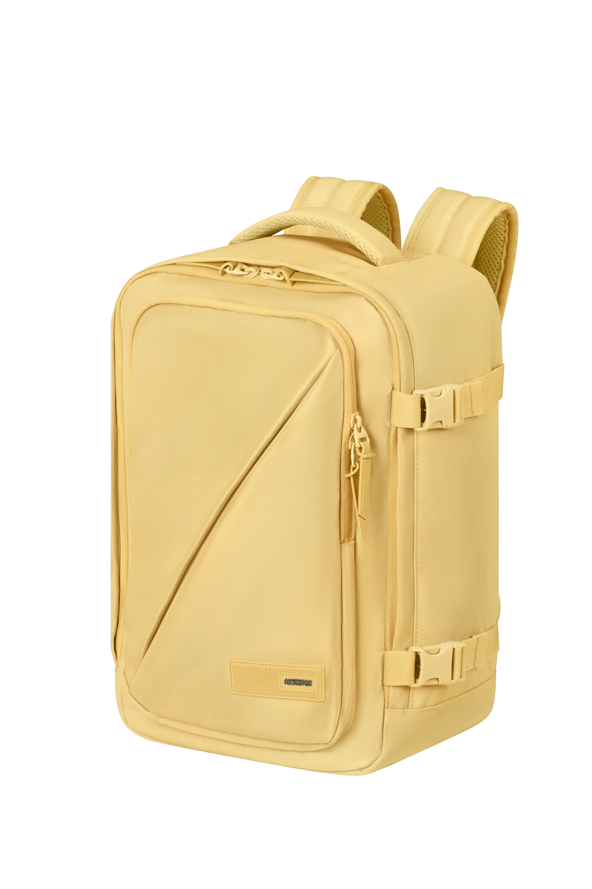 Pack Maleta mediana SoundBox + Mochila Take2cabin de American Tourister - Amarillo pastel - Image 9