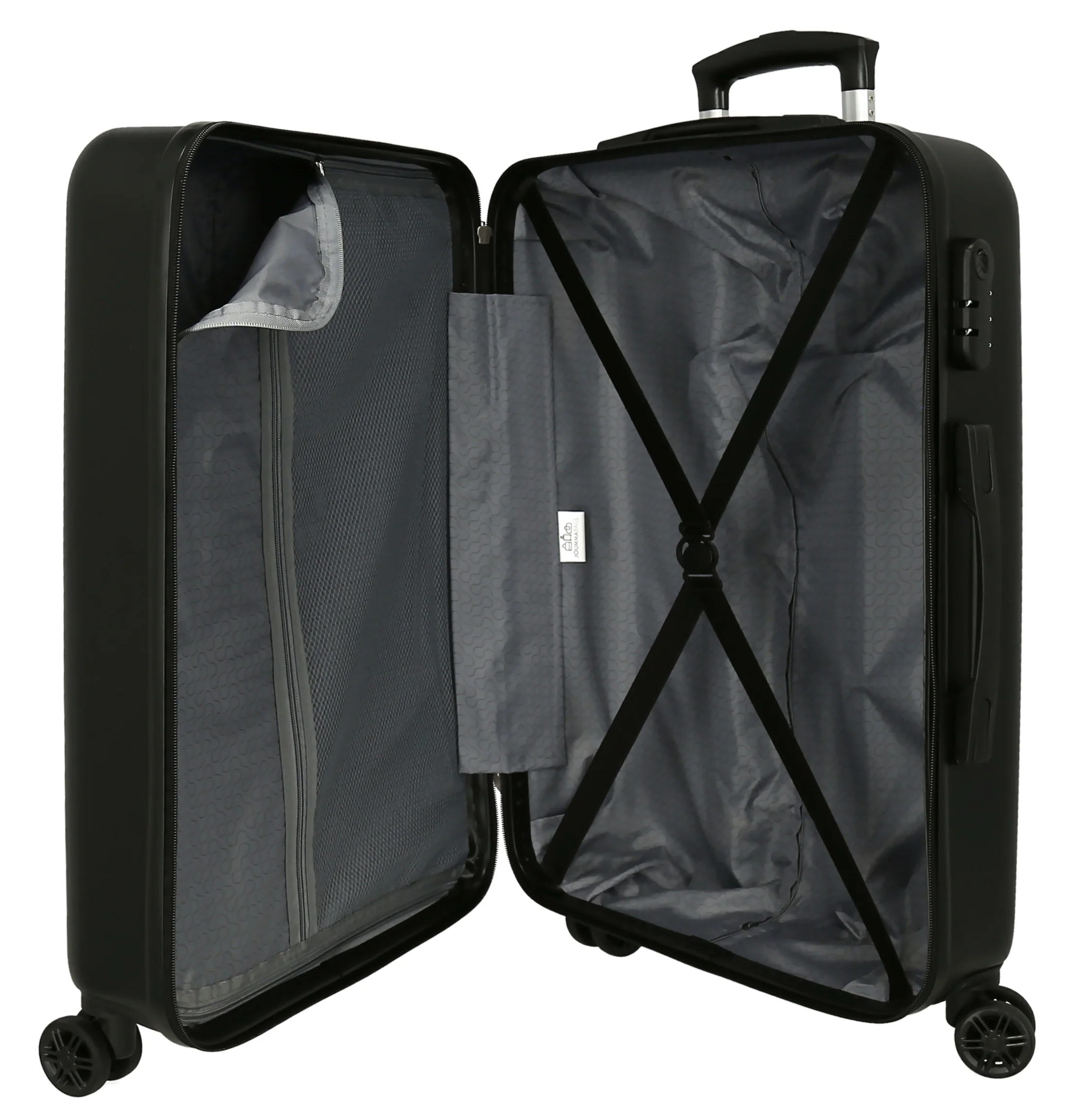 SET/2 TROLLEY ABS 55-65CM.4R. MONSTERS  MONSTROPOLIS NEGRO - Image 11
