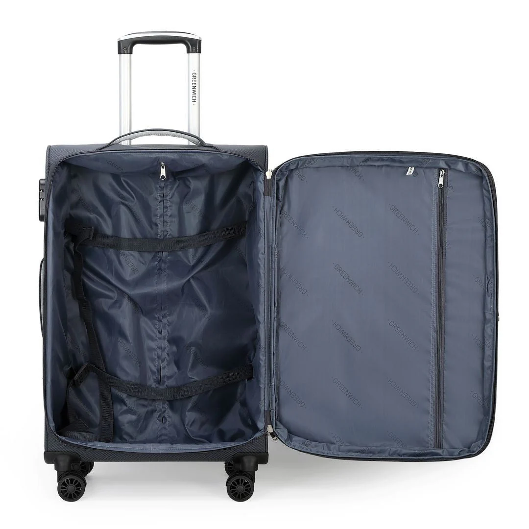 SET GREENWICH MALETA CABINA ECO-RECYCLED TUNEZ 55CM + BOLSA DE VIAJE BOSTON - Image 38