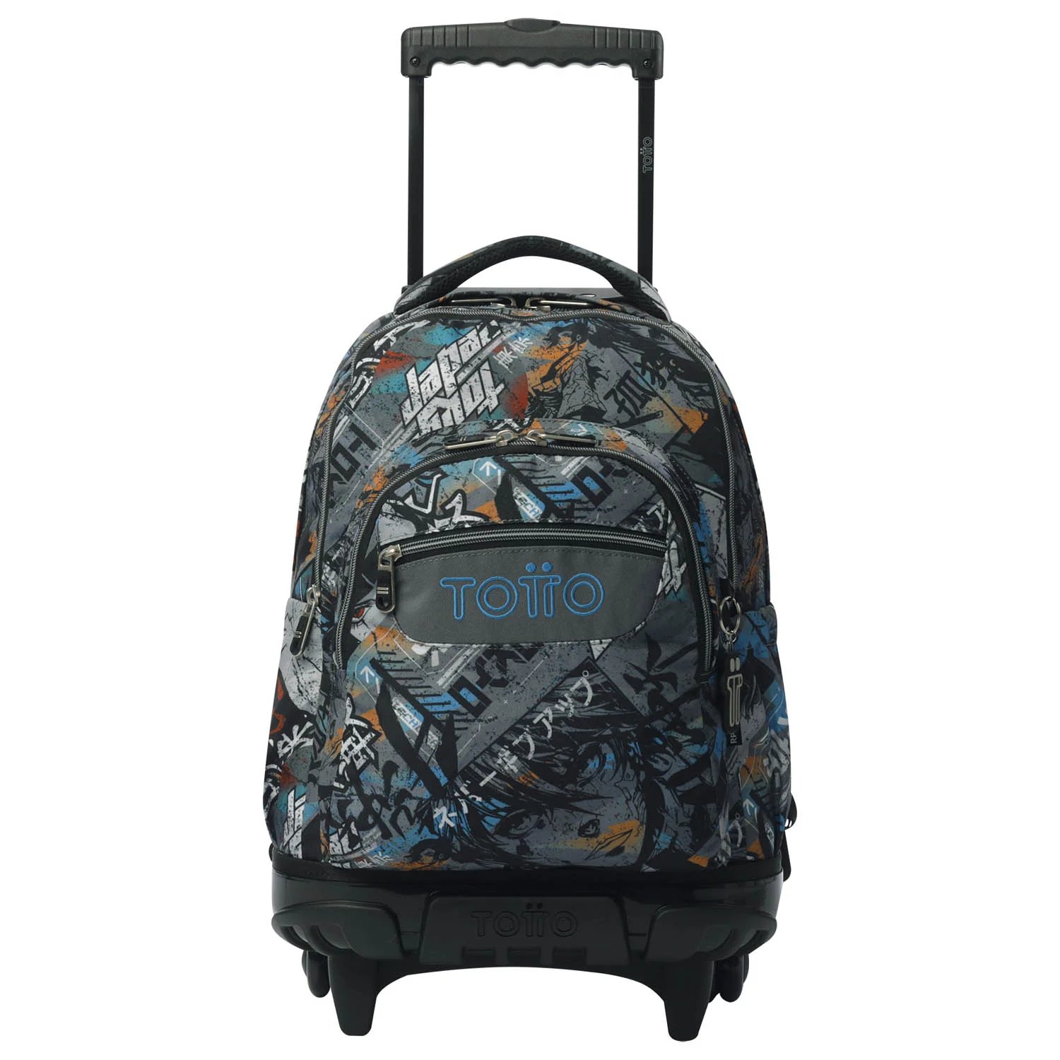 TOTTO Mochila escolar con ruedas Renglones + Estuche Tablero - 7YL Okubo - Image 2