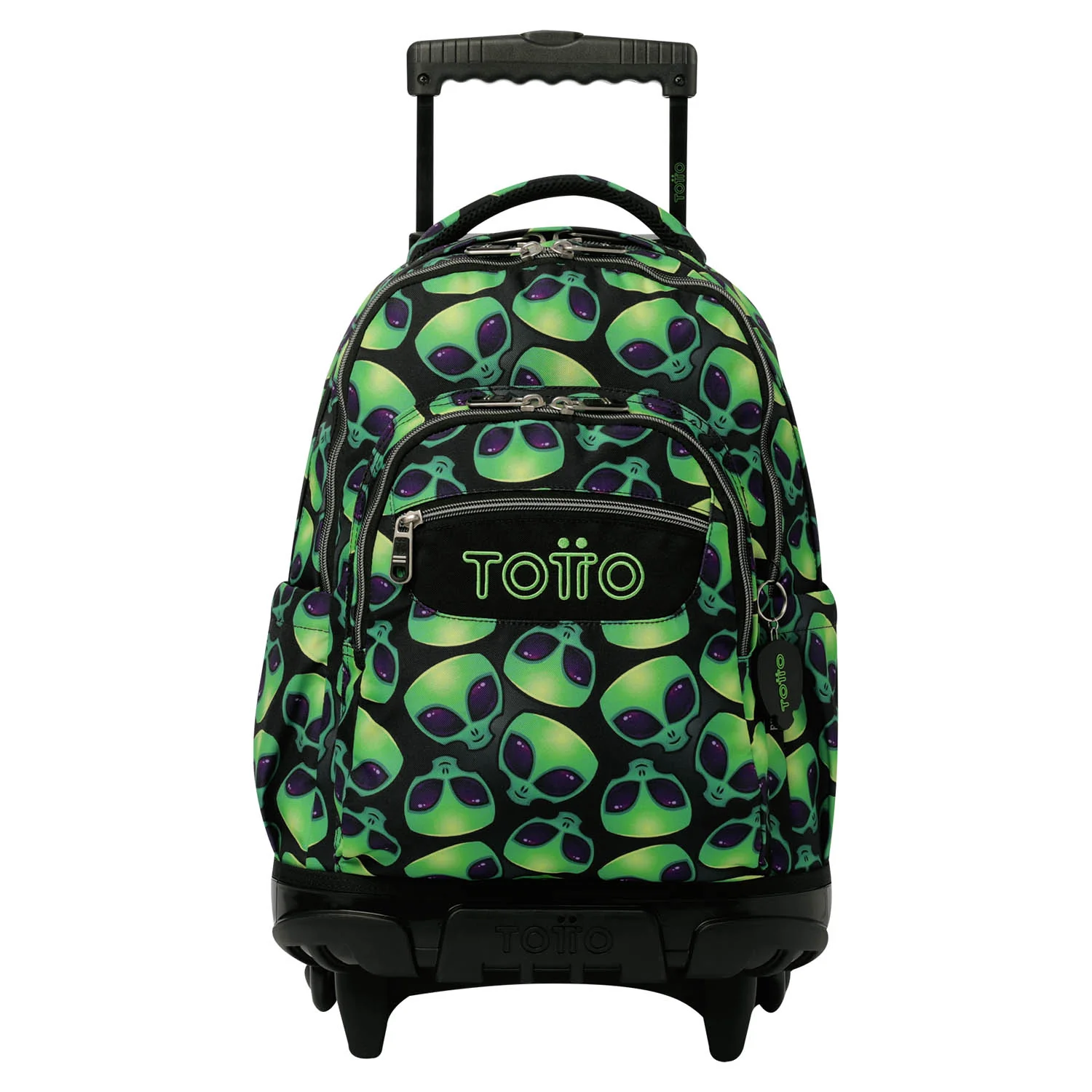 TOTTO Mochila escolar con ruedas Renglones + Estuche Tablero - 6DS Ali - Image 2