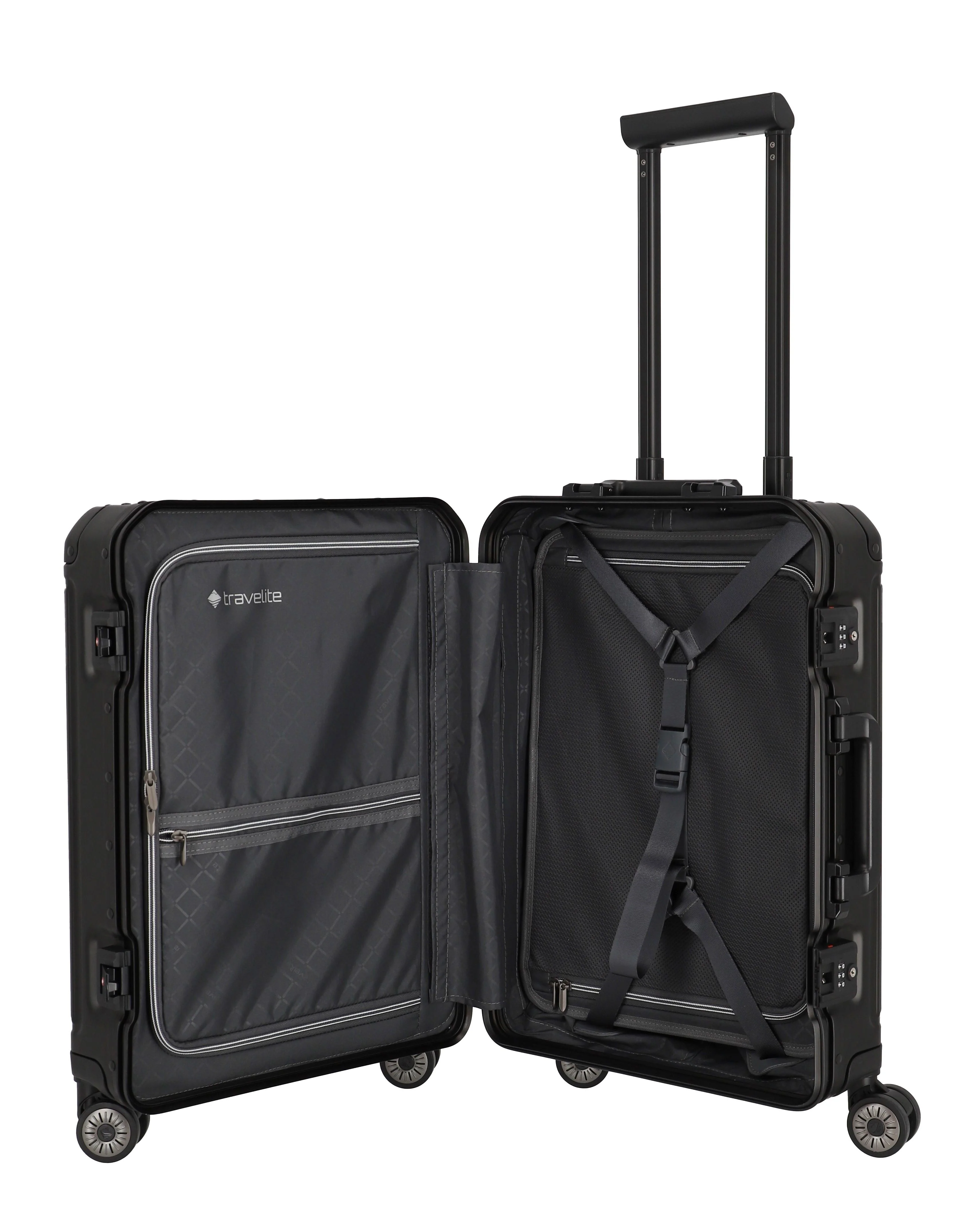 TRAVELITE – Maleta  ALUMINIO NEXT 2.0 con Bolsillo para PC 15.6" – CABINA 55CM - Image 5