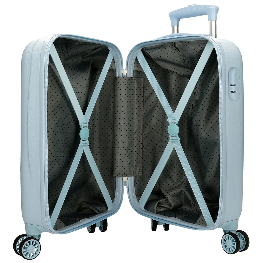 TROLLEY ABS 50CM.4R. BLUEY SISTERS AZUL CLARO C.105 - Image 2