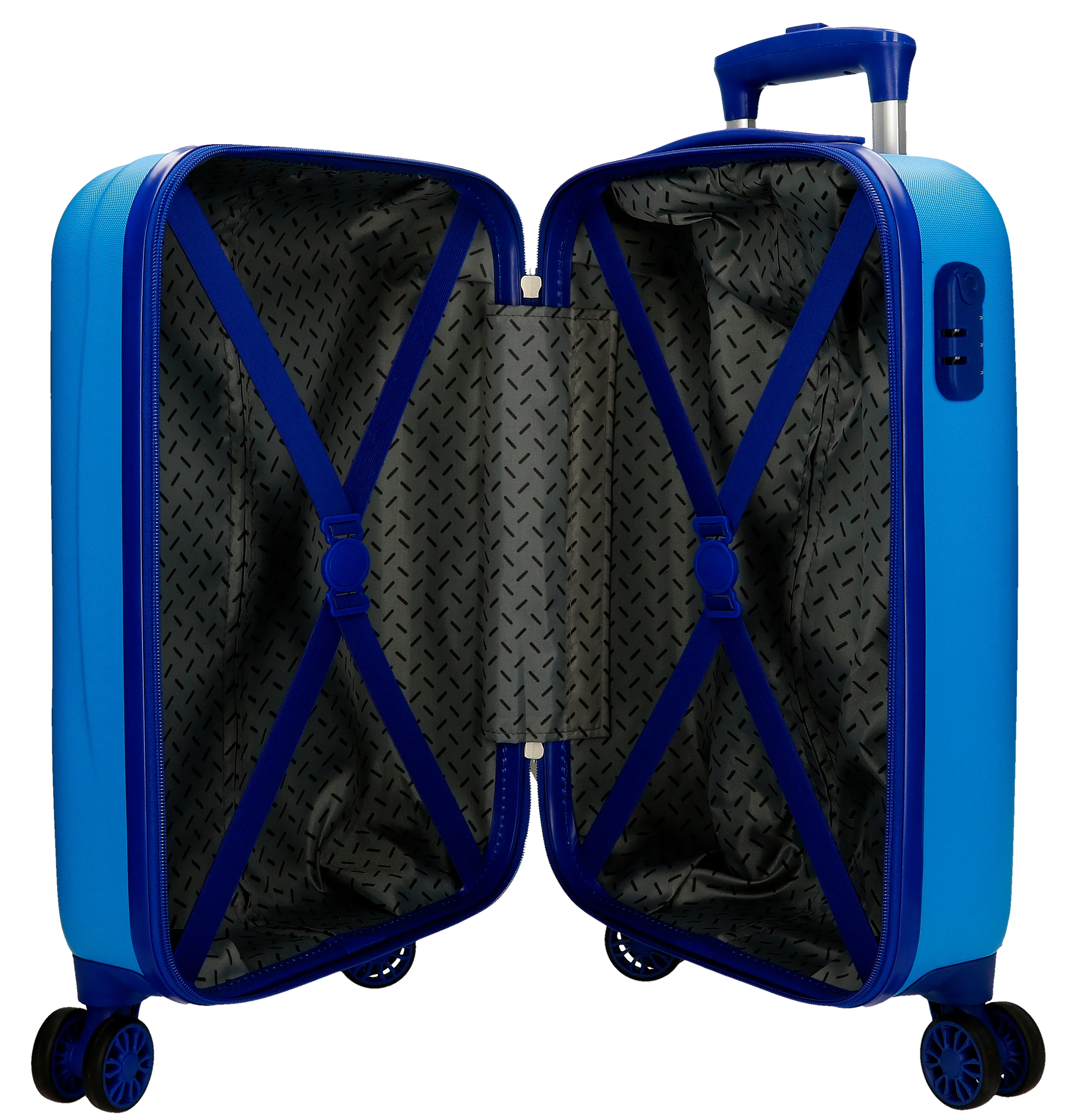 TROLLEY ABS 50CM.4R. MICKEY  HIGH SPEED AZULON - Image 2