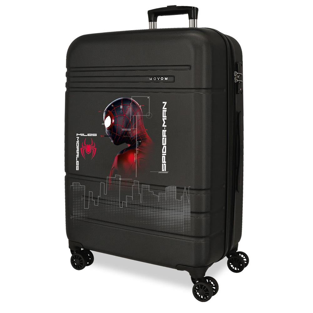 TROLLEY ABS 68CM. C/EXP. 4R. SPIDER TECHNOLOGY NEGRO C.174