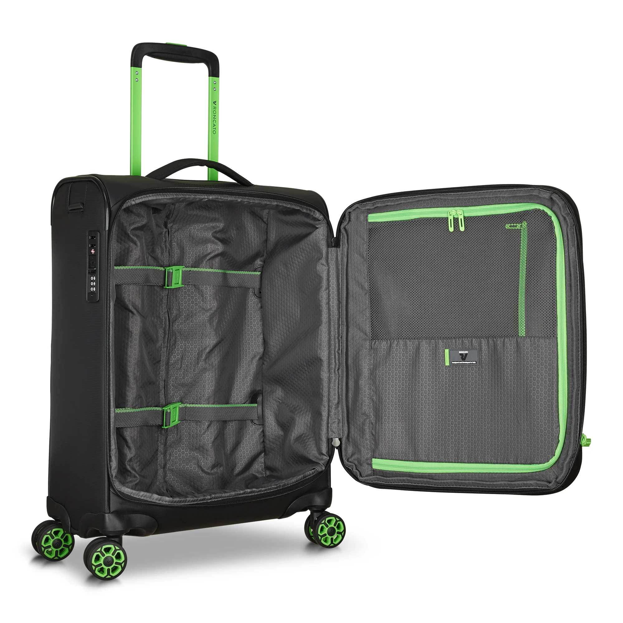 RONCATO MALETA DE CABINA EXTENSIBLE NORWAY 55CM - Image 4
